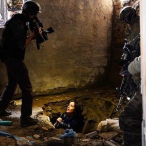 Nazlı Çelik PKK'lı teröristlerin tüneline girdi