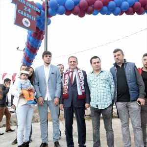 Trabzon'da, "Salih Dursun Caddesi" Açıldı