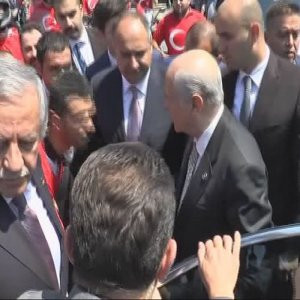 Devlet Bahçeli İstanbul'a geldi