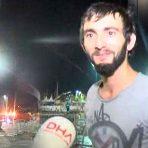 Rizeli genç dev balonu almadan Yenikapı'dan ayrılmadı