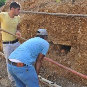 Alt yapı çalışmasında büyük şok !