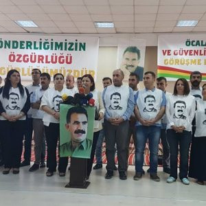 HDP, DBP ve DTK Öcalan için açlık grevinde