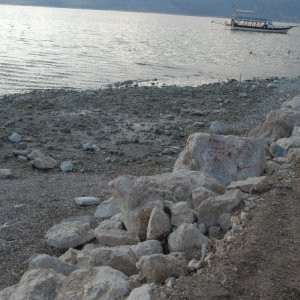 Burdur Gölü'nde korkutan manzara