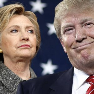 Clinton ile Trump arasındaki puan farkı bire indi
