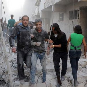 Katliam yaşanan Halep'te sivillerin çığlığı sürüyor