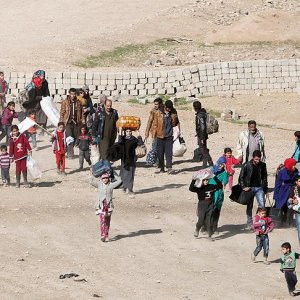Musul'dan 48 saatte 7 bin sivil tahliye edildi