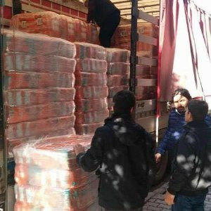 Sahte nakliyeci 200 bin liralık çocuk bezi çaldı