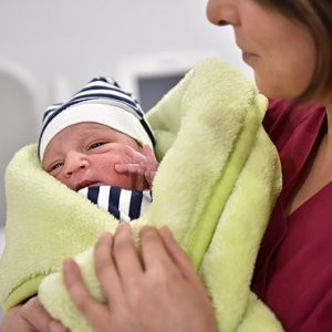 Mersin Şehir Hastanesinde ilk bebek heyecanı