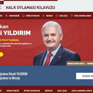 AK Parti'den halk oylamasına özel web sitesi