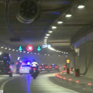 Cumhurbaşkanı Erdoğan Avrasya Tüneli'ni kullandı