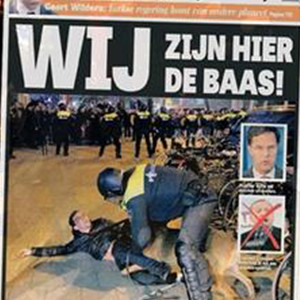 Hollanda basını krizi böyle gördü