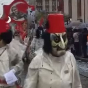 İsviçre'de Türkiye karşıtı çirkin gösteri