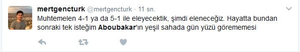 Beşiktaşlı taraftarlardan Aboubakar'a kırmızı kart tepkisi