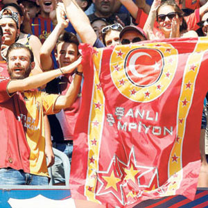 Nou Camp'ta Türk tutkusu