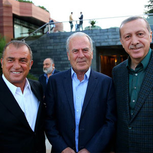 Erdoğan spor adamlarıyla buluştu