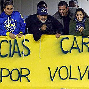 Carlos Tevez'i 40 bin kişi karşıladı