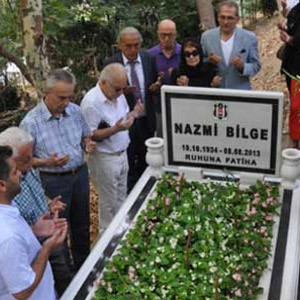 Beşiktaş'ta Nazmi Bilge anıldı