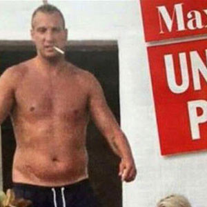 Maxi Lopez sigarayla yakalandı !