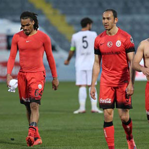 Patlama sonrası G.Saraylı futbolcular...