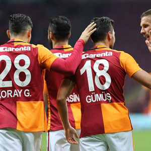 Galatasaray:6 - Kayserispor: 0