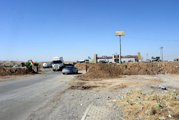 Peşmerge, Erbil-Kerkük yoluna yığınak yaptı