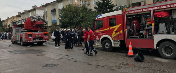 Ankara'da doğalgaz patlaması: 1 ölü, 4 yaralı