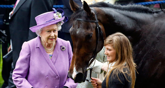Kraliçe Elizabeth at yarışından servet kazanıyor !