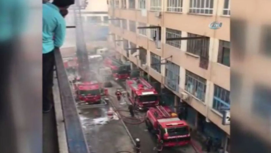 İstanbul'da yangın paniği !