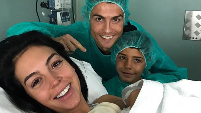 Ronaldo bir kez daha baba oldu !