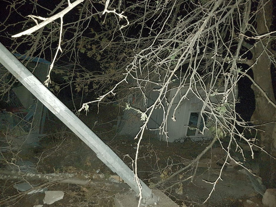 Antalya'da hortumun şiddeti gün ağarınca ortaya çıktı