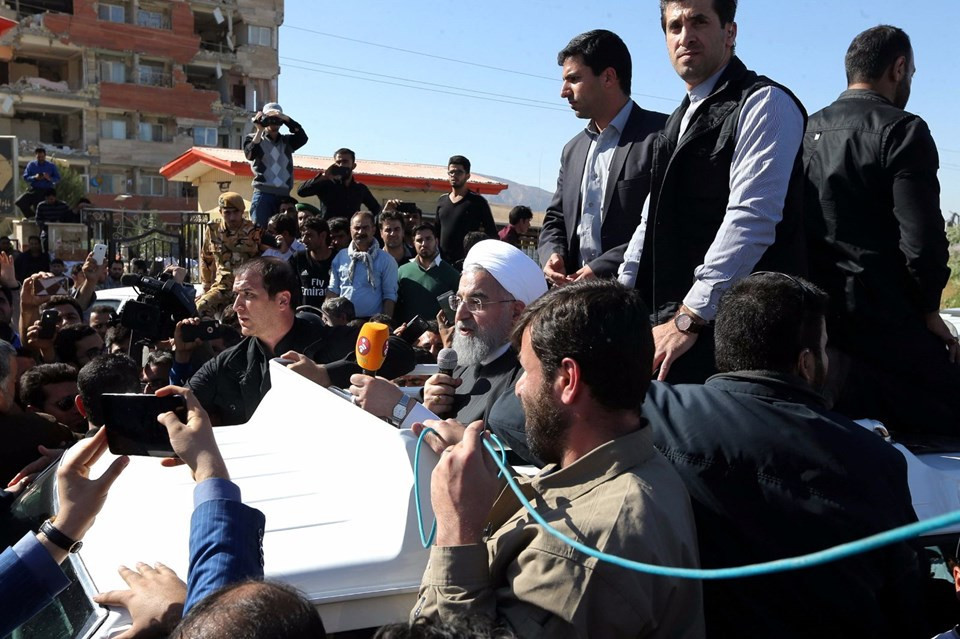 Ruhani: Devletin yaptığı konutlar yerle bir olmuş