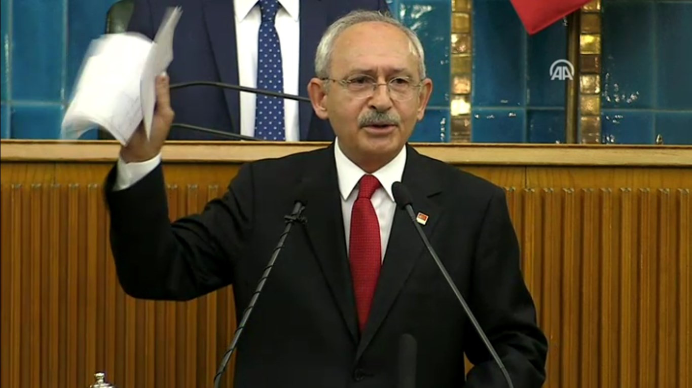 Kılıçdaroğlu canlı yayına banka dekontlarıyla çıktı