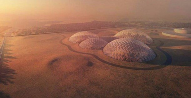 Mars'a kurulacak şehir böyle olacak