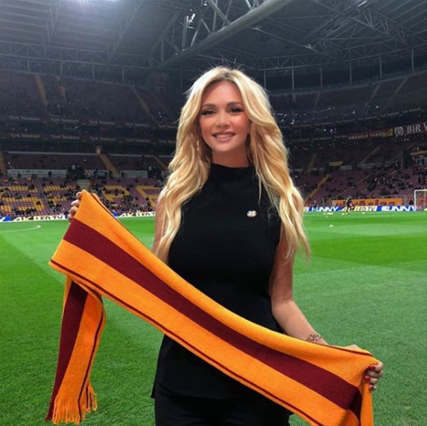 Victoria Lopyreva Galatasaray maçında