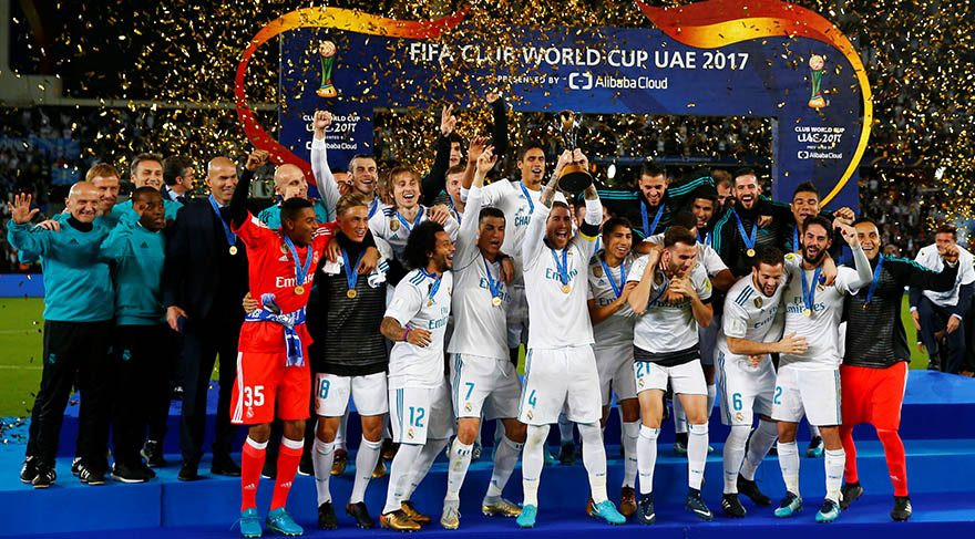 FIFA Kulüpler Dünya Kupası şampiyonu Real Madrid !