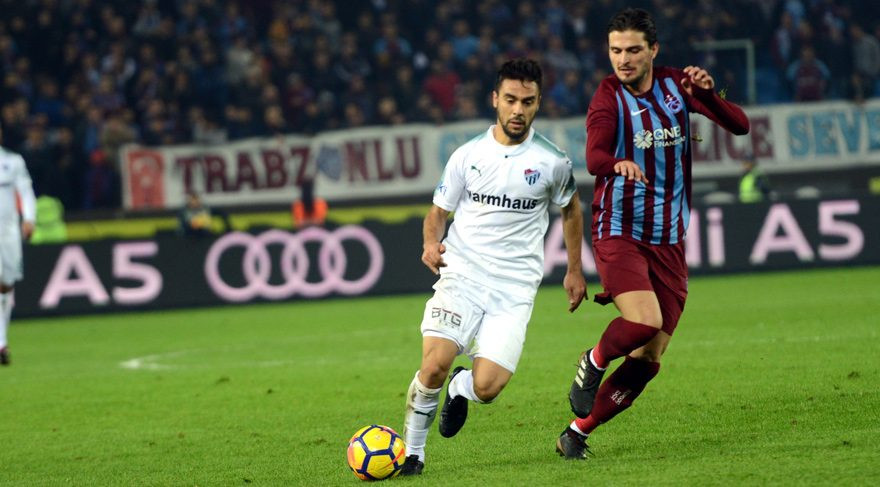 Trabzonspor - Bursaspor maçına altyapı damgası