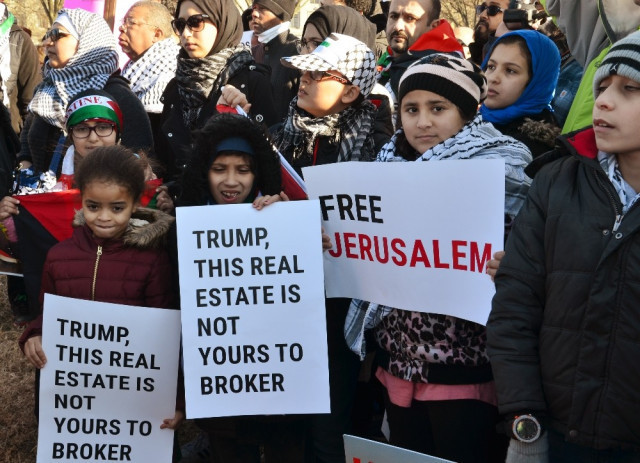 Beyaz Saray yakınlarında Kudüs protestosu - Resim: 4