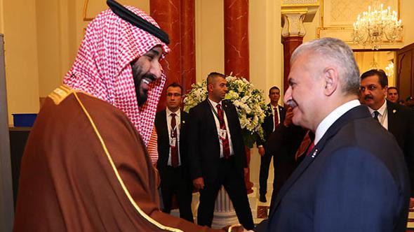 Başbakan Yıldırım'dan sürpriz veliaht prens açıklaması