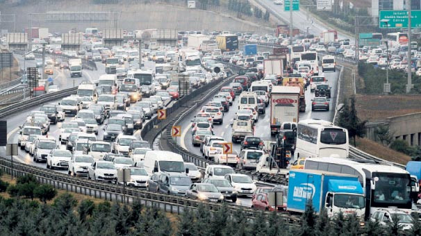 İstanbul trafiği en yoğun 50 şehir arasında 6. oldu