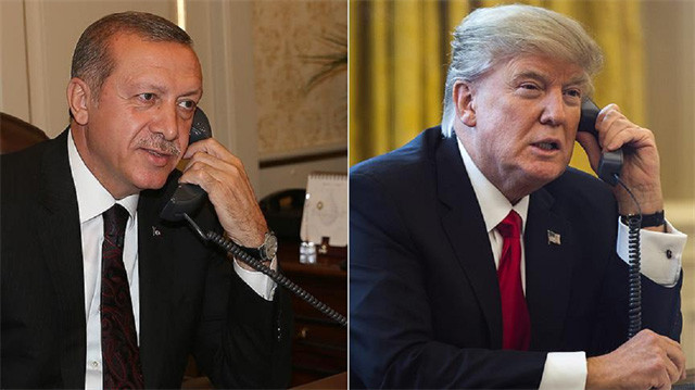 Trump Erdoğan'ı tebrik etti