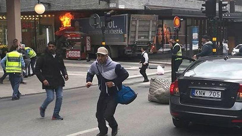 İsveç'te kamyonlu terörist yakalandı