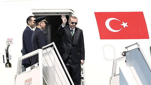 Erdoğan 25 saat uçacak