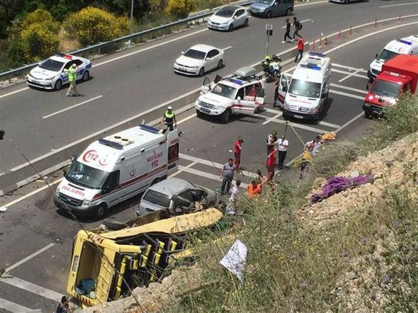 Marmaris'taki kazadan ilk görüntüler - Resim: 1
