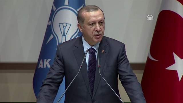 Cumhurbaşkanı Erdoğan AK Parti'de