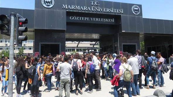 Marmara Üniversitesi'nde taciz isyanı