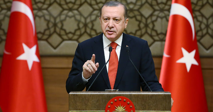 Erdoğan, şehit Tümgeneral  Aydoğan Aydın'ın şiirini okudu