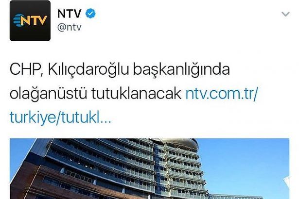NTV'nin gafı olay oldu !