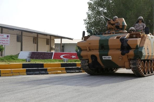 Türk askeri Katar'da