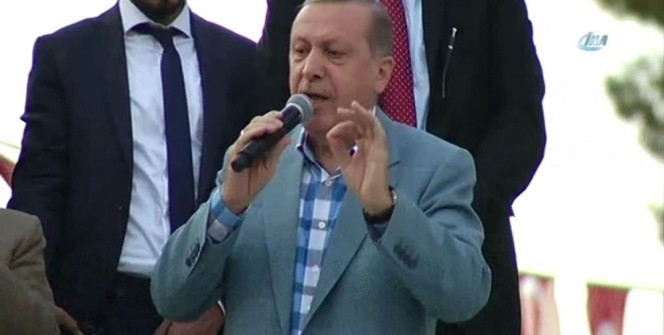 Erdoğan: Kuzey Suriyede bir devlete asla müsaade etmeyeceğiz