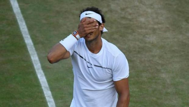 Nadal'a Wimbledon'da büyük şok !